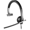Casque USB Logitech Mono H650e - Micro-casque - sur-oreille - filaire