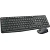 Logitech MK235 - Ensemble clavier et souris - sans fil - 2.4 GHz - Portugais