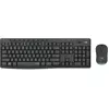 Teclado y Ratón Inalámbricos Logitech Silent Touch MK295/ Grafito