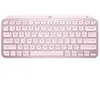Logitech Clavier rétroéclairé sans fil MX Keys Mini en Rose