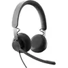 Casque PC Logitech filaire Zone 750 USB avec micro anti-bruit avancé