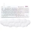 Logitech G G713 clavier Jouer USB AZERTY Français Blanc