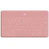 Logitech Keys-To-Go Clavier sans Fil, Clavier QWERTY Scandinave - Rose