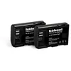 HAHNEL<br/>BIPACK BATTERIE COMPATIBLE CANON LP-E6