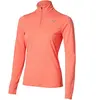 Haut d'entraînement half zip femme Mizuno Impulse Beige M J2GAC71653