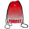Nottingham Forest FC Fade Drawstring Bag One Size blanc/rouge