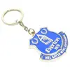Everton FC Crest Enamel Keyring One Size or/bleu