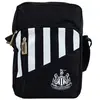 Newcastle United FC Stripe Shoulder Bag One Size blanc/noir
