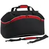 Bagbase - Sac de sport TEAMWEAR (Noir / Rouge classique) TU
