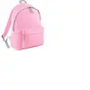 Bagbase - Sac à dos FASHION - Enfant (Rose classique / Gris clair) TU