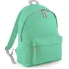 Bagbase - Sac à dos ORIGINAL FASHION (Menthe / Gris clair) TU