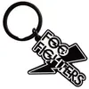 Foo Fighters Flash Logo Keyring One Size blanc/noir