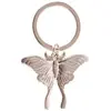 Something Different Luna Moth Keyring One Size argenté