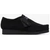 Bottines - Clarks - WALLABEEEVO - Cuir - Talon plat - Bout rond - Noir