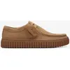 Clarks Main Torhill Lo Chaussures À Lacets En Daim Marron Pour Homme EU 41