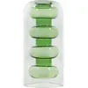 Vase en verre vert 27cm Bump - Tom Dixon