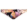 Superdry Bas de bikini classique pour femme avec imprimé, Orange tropical, S