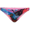 Superdry Bas de bikini raffiné pour femme avec imprimé tropical, bleu tropical, L