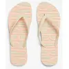 Tong Superdry Vintage Vegan Flip blanc crème rose femme - 36/37