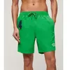 Maillot de bain Superdry Vintage Loco 17 pouces vert bleu marine - S