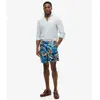 Maillot de bain Superdry Hawaiian Print 17 pouces bleu vert rouge - S