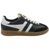 Gola Cyclone Baskets Noires En Cuir Pour Femmes EU 39
