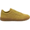 Gola Chaussures Femme Hawk - Baskets En Daim, Jaune Moutarde - 40