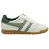 Gola Baskets Stadium pour femme, Blanc/brume verte/persistant, 38 EU