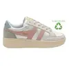 Gola - Women's Tennis Mark Cox - Baskets taille 5, beige/vert olive