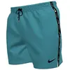Maillot de bain Nike Swim Logo Tape bleu turquoise noir - S