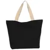 Kimood Large Recycled Flat Base Tote Bag One Size