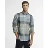 Barbour - Harris Tailored Shirt - Chemise homme Highland Lake Tartan -...