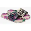 Claquettes imprimée fille Superdry Blanc 5/6 ans WF310248A-J5T
