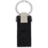 West Ham United FC Leather Keyring One Size noir