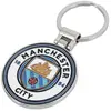 Manchester City FC Executive Crest Keyring One Size argenté/bleu