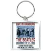 The Beatles 1962 Hamburg Photo Print Keyring One Size blanc/bleu