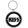 Kiss - Porte-clés - Taille unique (Noir / Blanc) TU