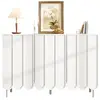 Buffet 3 porte(s) 0 tiroir(s) - 120 cm blanc mdf buffet blanc