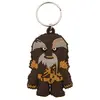 Star Wars: The Book Of Boba Fett PVC Black Krrsantan Keyring One Size noir