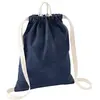 Bagbase - Sac à cordon (Bleu denim) TU