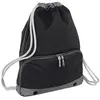 Bagbase - Sac à cordon ATHLEISURE (Noir) TU