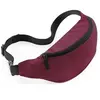 Bagbase Belt Waist Bag One Size bordeaux