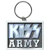 Kiss - Porte-clés ARMY BLOCK - Taille unique (Argenté / Noir) TU
