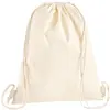 Westford Mill Premium Cotton Drawstring Bag One Size naturel
