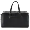 Quadra Tailored Luxe Leather-Look PU Weekend Bag One Size noir
