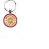 The Beatles Sgt Pepper Enamelled Keyring One Size blanc/jaune