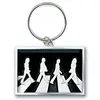 The Beatles Abbey Road Crossing Die Cut Keyring One Size blanc/noir