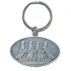 The Beatles Abbey Road Crossing Keyring One Size argenté/bleu