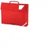 Quadra Childrens/Kids Reflective Book Bag One Size rouge-ocre clair