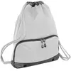Bagbase - Sac à cordon ATHLEISURE (Gris clair pâle) TU